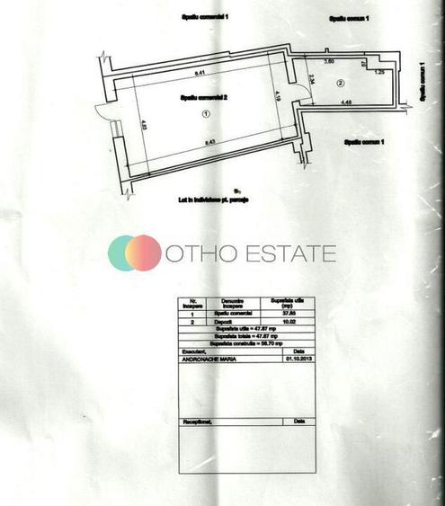 Spatiu Comercial | Ultracentral | Universitate - Romana | Bloc 2013 - 1