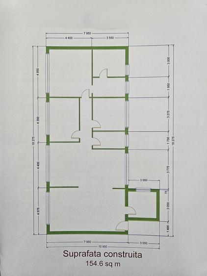 Penthouse cu 4 camere decomandat, mobilat în Complex Studențesc