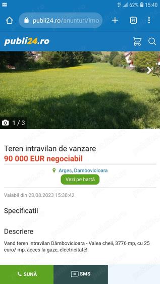 Teren vanzare valea Cheii-Dambovicioara - 3