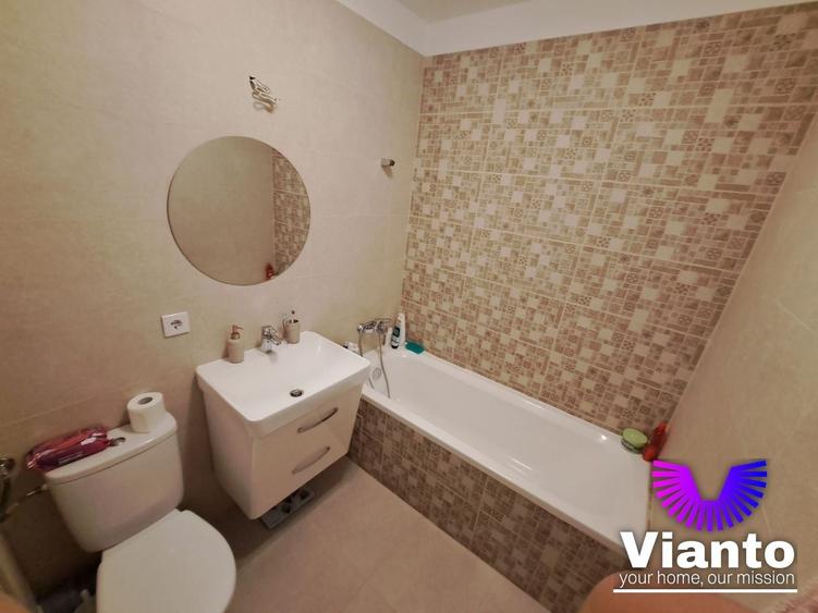 Apartament cu 3 camere semidecomandat, mobilat în Industrial Est