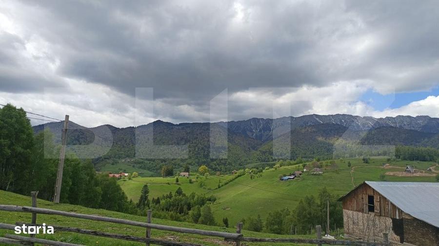 Teren cu fundatie de cabana, intabulat, 1.093 mp Satul Pestera, co - 4