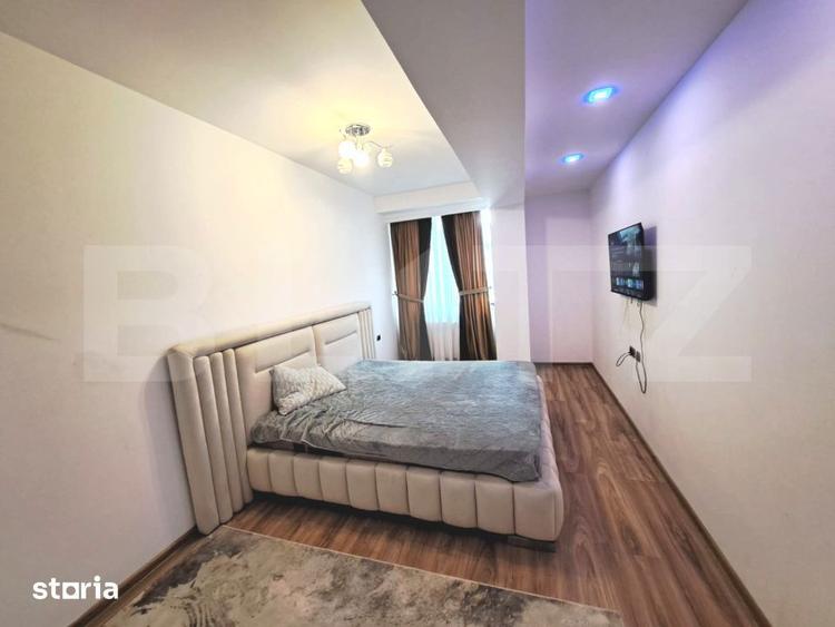 Apartament cu 3 camere decomandat, mobilat în Tractorul
