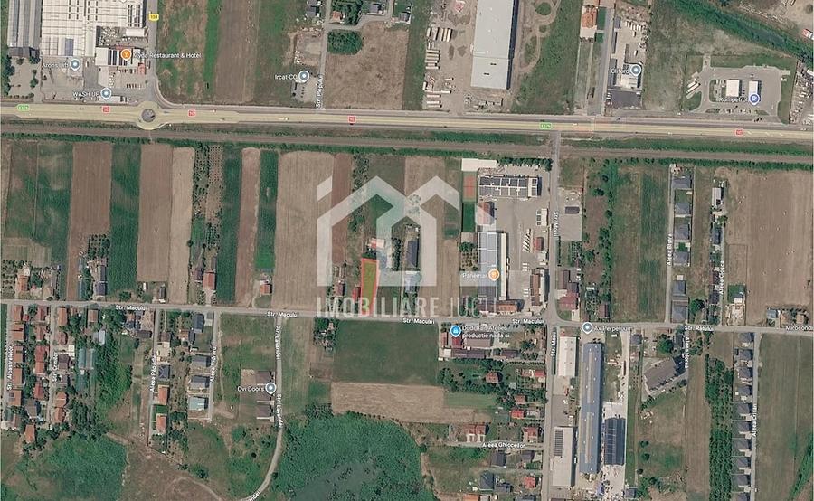 Teren de 1129 mp, în Jucu