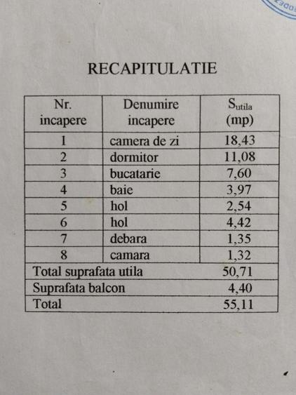 Apartament cu 2 camere semidecomandat în Fetești-Gară