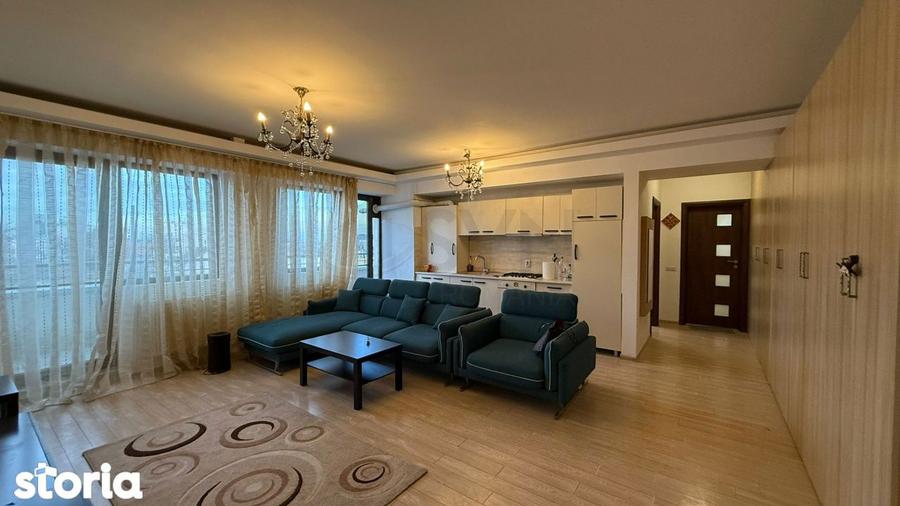 Apartament cu 3 camere, mobilat în Dorobanți