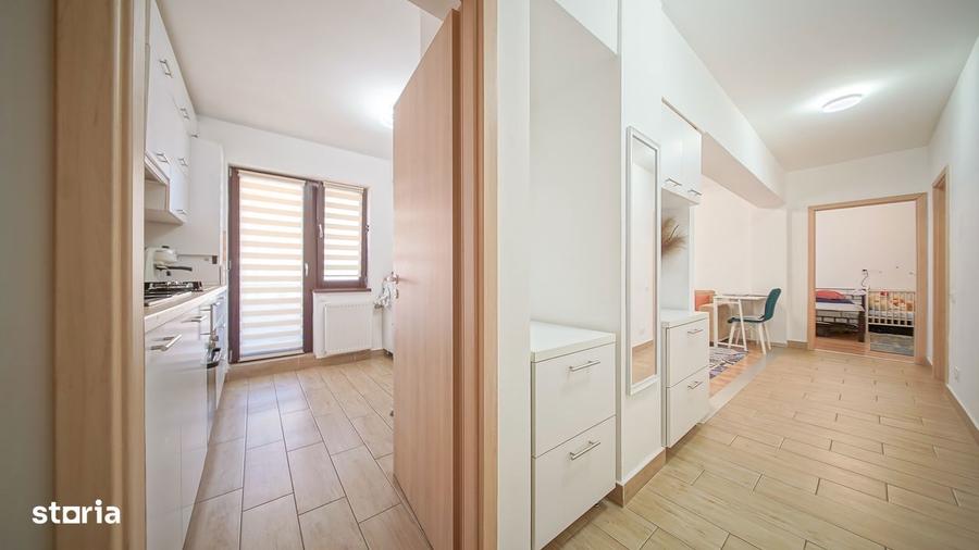 Apartament cu 2 camere decomandat, mobilat în Exterior Vest