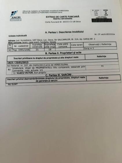 Garsonieră în Gojdu