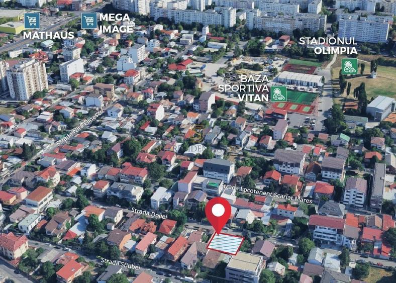 Teren Construcții intravilan de 498 mp, în Mihai Bravu