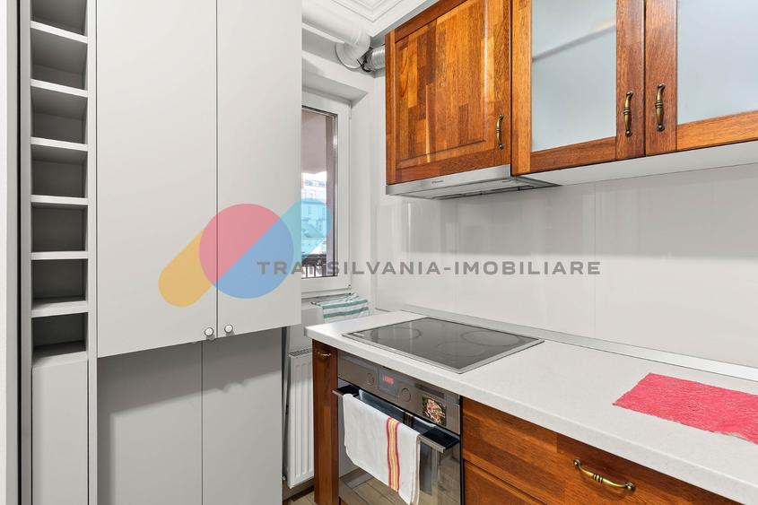 Apartament cu 2 camere decomandat, mobilat în Semicentral
