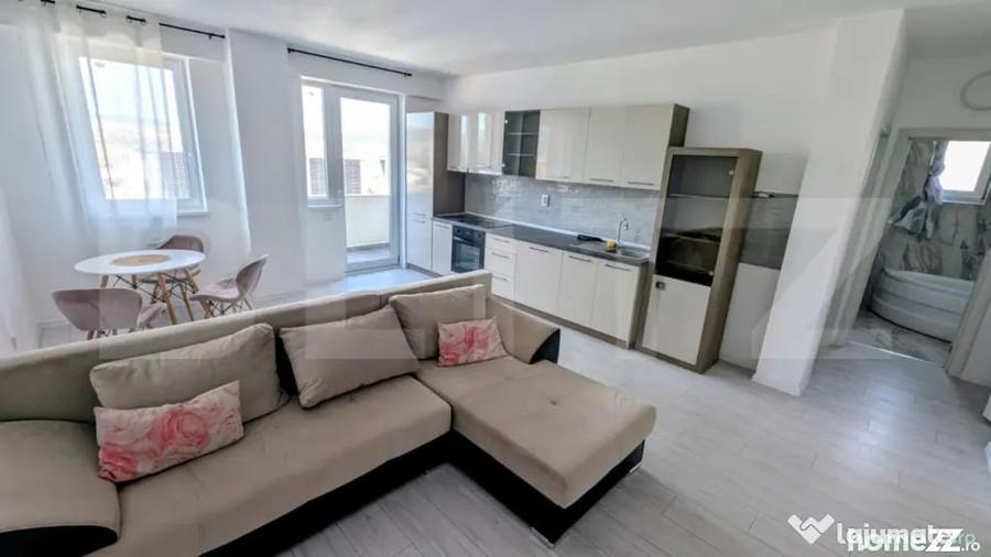 Apartament cu 2 camere semidecomandat în Central