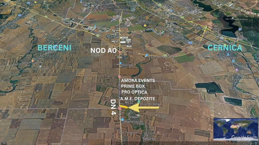 Teren Construcții de 21000 mp, în Frumușani