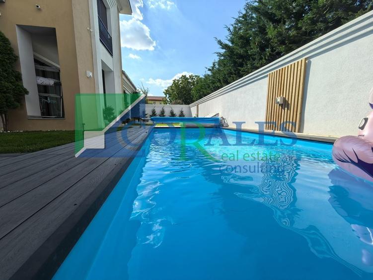 Casă individuală cu 4 camere cu Piscina în Dumbrăvița