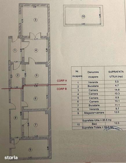 Casa cu teren generos de vanzare Zona Colentina Carrefour - 2
