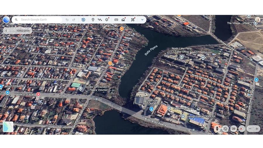 Teren Construcții intravilan de 1100 mp, în Pipera