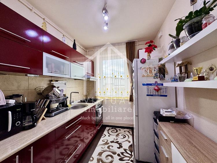 Apartament cu 2 camere decomandat, mobilat în Central