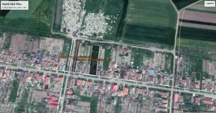 Teren de 1820 mp, în Șag