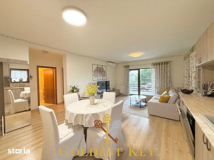 Apartament cu 3 camere semidecomandat în Gruia