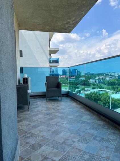 Apartament cu 2 camere semidecomandat, mobilat în Floreasca