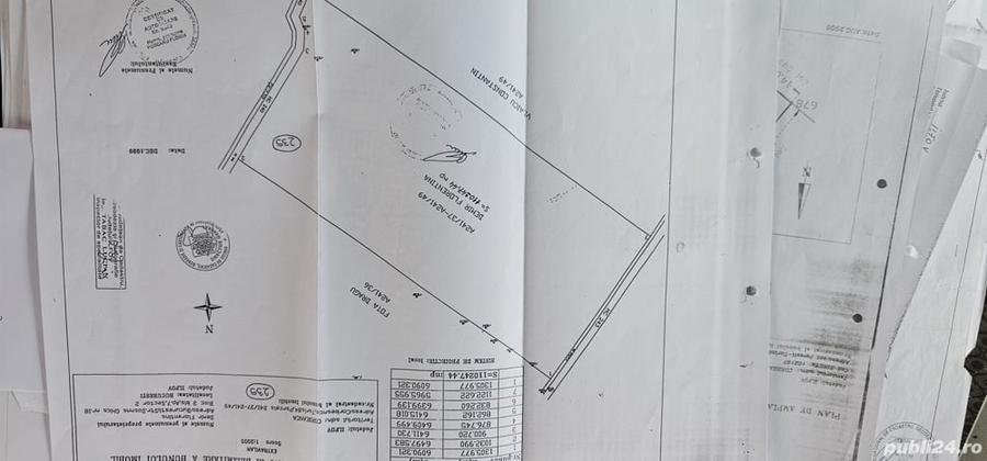 Teren de 744 mp, în Corbeanca