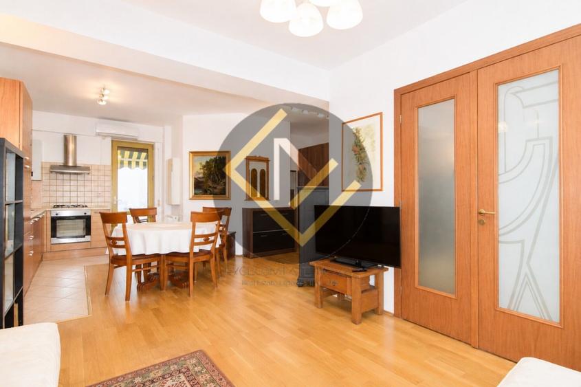 Apartament cu 2 camere decomandat, mobilat în P-ța Dorobanți