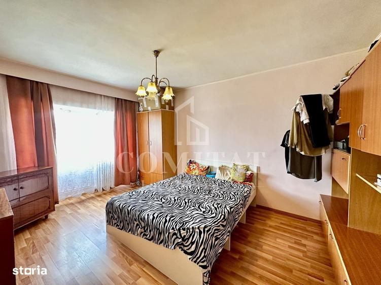Apartament cu 3 camere decomandat în Mănăștur