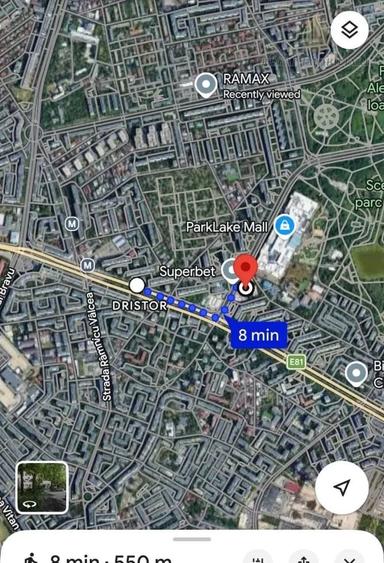Garsonieră semidecomandată, mobilată în Dristor