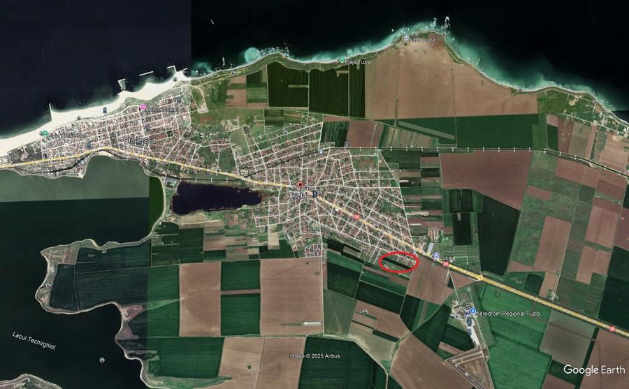 Teren Construcții intravilan de 640 mp, în Tuzla