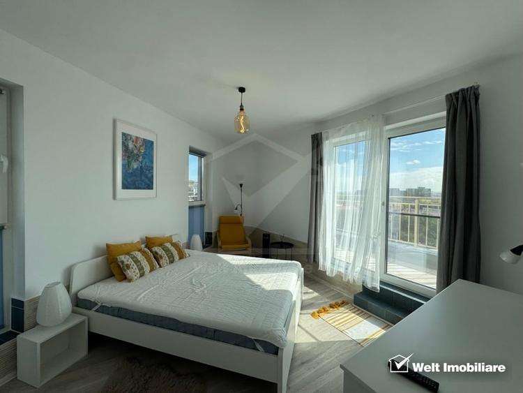 Apartament cu 2 camere semidecomandat, mobilat în Iris
