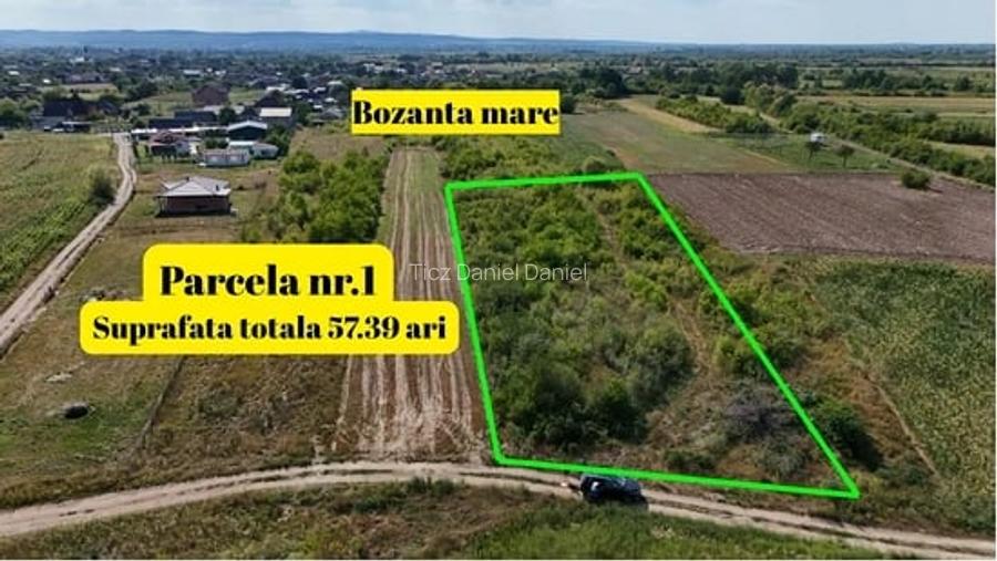 De vanzare 2 terenuri in Bozanta Mare, Maramure?