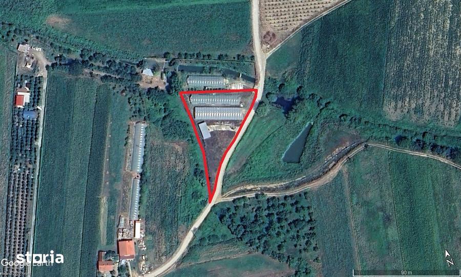 Teren de 2600 mp, în Vețel