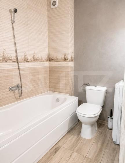 Apartament cu 2 camere semidecomandat, mobilat în Baciu