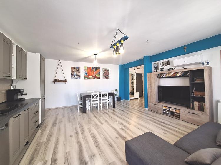 Apartament cu 2 camere, 55 mp, balcon, zona Cetatii - 4