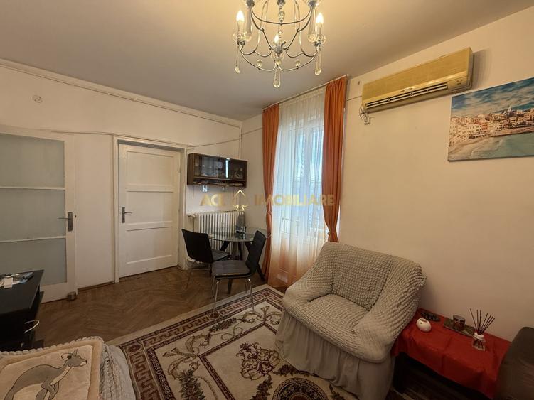 Apartament cu 2 camere semidecomandat, mobilat în Floreasca