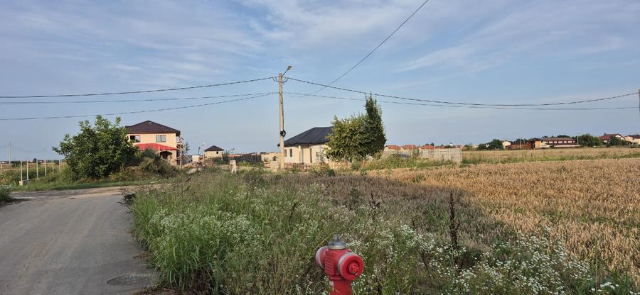 Teren Construcții intravilan de 600 mp, în Balotești
