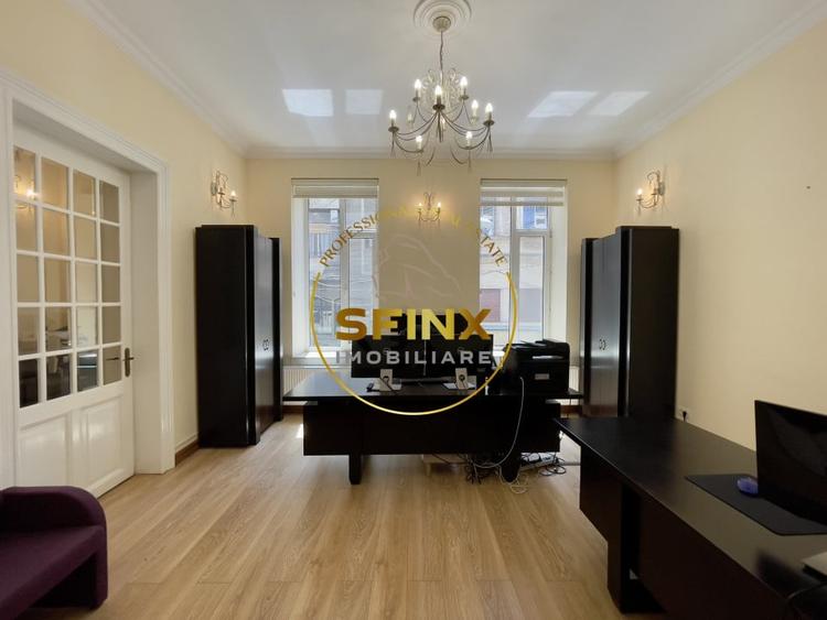 Apartament cu 4 camere circular, mobilat în Victoriei