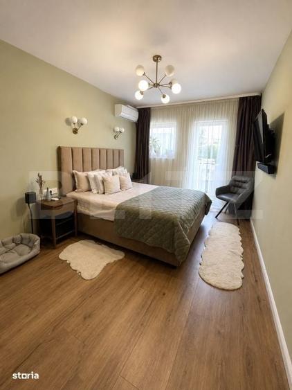 Apartament cu 3 camere semidecomandat în Baciu