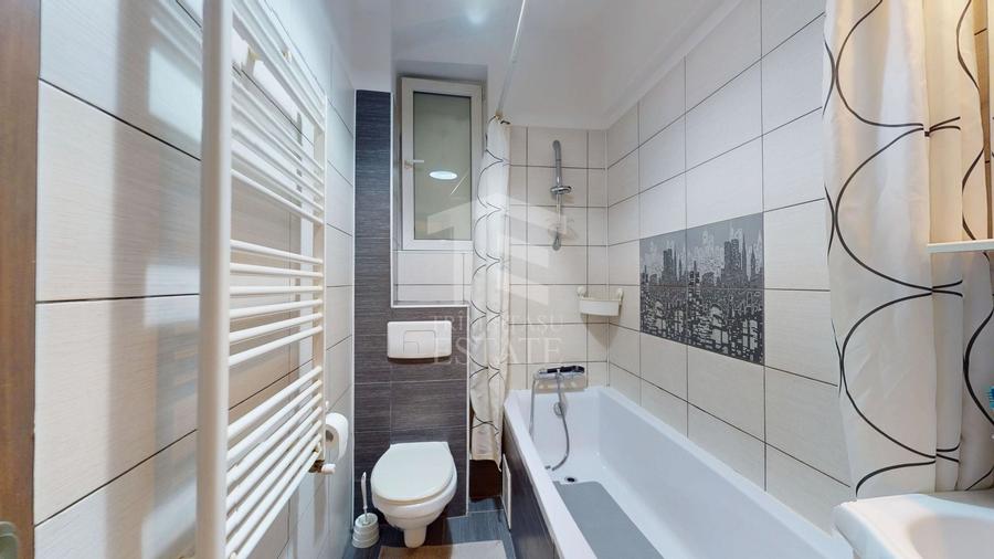 Apartament cu 2 camere semidecomandat, mobilat în Brâncoveanu