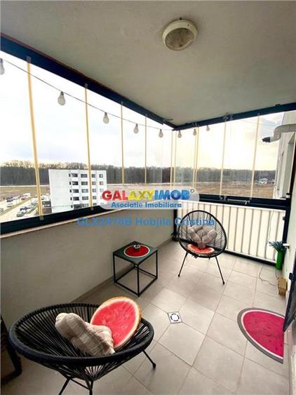 Inchiriere 2 camere mobilat utilat Baneasa Greenfield Residence - 13