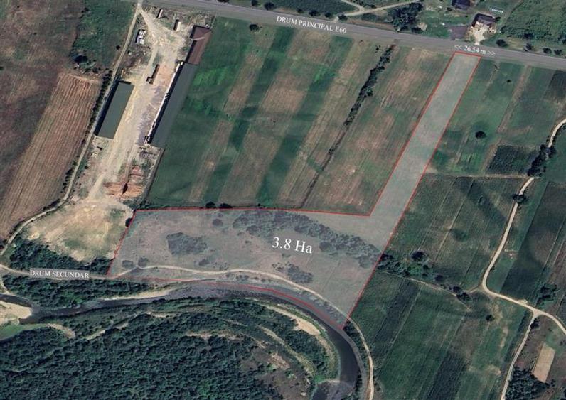 Teren Construcții intravilan de 38054 mp, în Groși