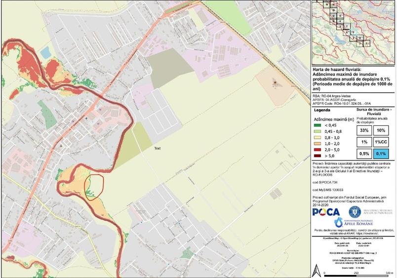 Teren agricol extravilan de 3313 mp, în Central