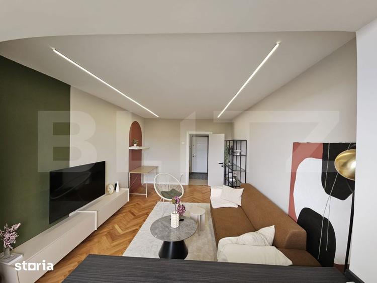 Apartament cu 2 camere decomandat, mobilat în Copou