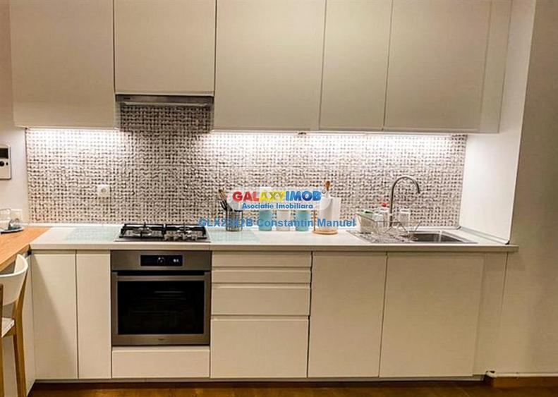 Apartament cu 2 camere decomandat, mobilat în Barbu Văcărescu