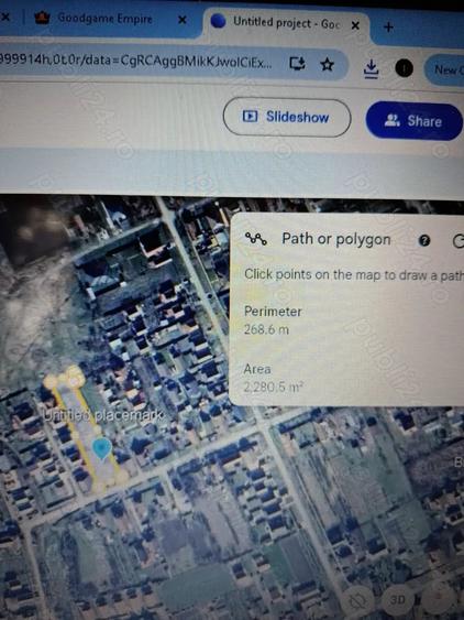Teren de 2264 mp, în Sânmihaiu Român