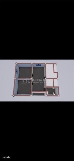 Apartament cu 3 camere decomandat în Dudovicești