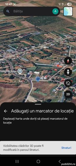 Teren de 2100 mp, în Mănești