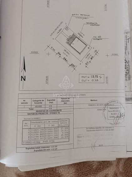 Casă individuală cu 3 camere cu Canalizare în Central