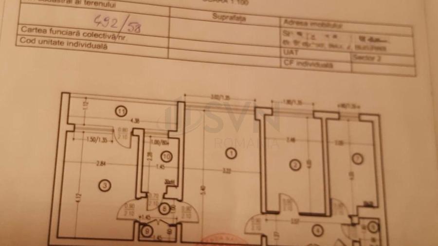 Apartament cu 3 camere decomandat, mobilat în Obor