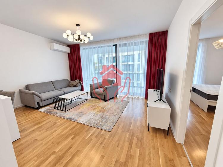 Apartament cu 2 camere decomandat, mobilat în Băneasa