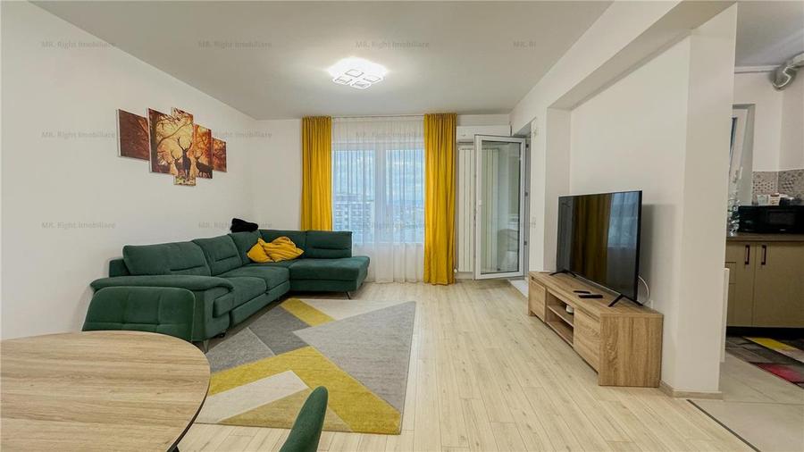 Apartament cu 2 camere decomandat în Tractorul