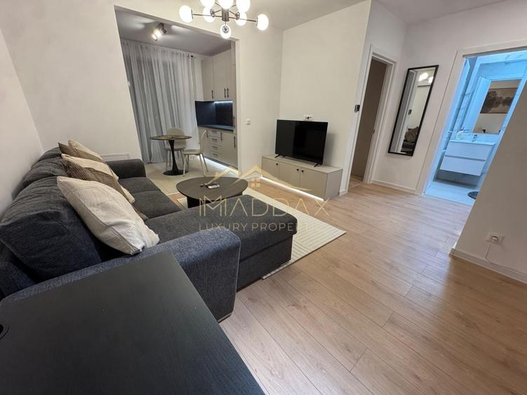 Apartament cu 2 camere semidecomandat, mobilat în Theodor Pallady